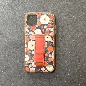 WALLI Floral Pattern Phone Case (with card pocket)